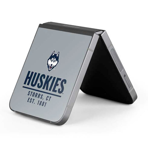 University of Connecticut Huskies Est 1881 Galaxy Z Flip6 Skin